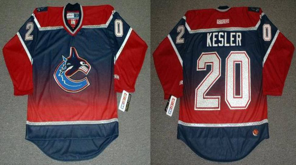2019 Men Vancouver Canucks #20 Kesler Red CCM NHL jerseys->vancouver canucks->NHL Jersey